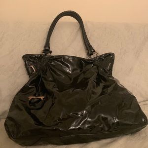 Ferragamo Hobo Black patent leather bag Salvatore Ferragamo